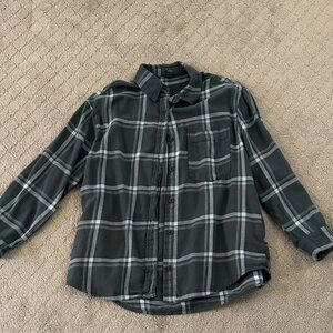 Wild Fable Green Plaid Shirt